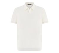 Boggi Milano - Polo in Maglia Crêpe di Cotone - - Tops - Uomo - Bianco - L