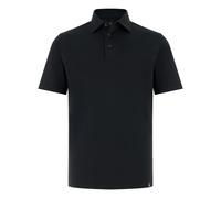 Boggi Milano - Polo in misto cotone- poliestere e seta - - Tops - Uomo - Nero - L