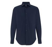 Boggi Milano, ,Shirts ,Uomo ,Blu ,L Camicia B Tech Slim Fit Stretch in Poliammide