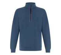 Boggi Milano, ,Sweatshirts & Hoodies ,Uomo ,Blu ,M Felpa B Tech con mezza zip