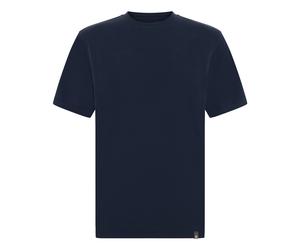 Boggi Milano - T-shirt in cotone- poliestere e seta - - Tops - Uomo - Blu - L