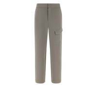 Boggi Milano, ,Trousers ,Uomo ,Grigio ,L B Tech Pantaloni in Piqué Scuba Misto Cotone