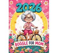 Boggle For Mom 2026 Puzzle Book: 365 Daily Word Challenges to Relax, Sharpen the Mind, and Spark Joy, Puzzles and Solutions.
