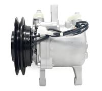 BOGJFC 12V 120Mm Puleggia Sv07E Compressore Climatizzazione Auto In Ferro for Officina Compatibile for Daihatsu Charade/Hijet/Move/Kubota OEM 447220-6771 447220-6750 447260-5540