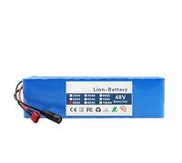 BOGJFC Batteria agli ioni di Litio 48V 80Ah 13S3P Compatibile con Jungla T+DC for Scooter Elettrico E-Bike da 54,6 V con BMS 18650 1000 W 238x66x60 mm