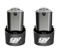 BOGJFC Batteria Al Litio 12V Tipo B 2000mAh/3000mAh/4000mAh Sistema Push Pull Per Avvitatori Trapani Mini Smerigliatrici Con Protezione Da Sovraccarico E Surriscaldamento(2pcs-4.0Ah)
