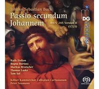 Bogna Bartosz Johann Sebastian Bach: Passio Secundun Johannen: BWV245 Versi (CD)