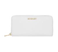 Bogner Andermatt Ela Portafoglio RFID in pelle 18,5 cm bianco