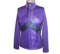 Bogner Donna Giacca Felpa CAMY Lilla Nero Taglia 36 S Nuova