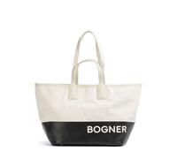 Bogner Wiesen Lotta Borsa shopper bianco, canvas, donna