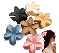 Bogoro 6 Pezzi Fermaglio Capelli Donna Elegante, Fermaglio Capelli Donna Grande, Fermagli per Capelli a forma di fiore, Mollettone Capelli Donna, Mollette Capelli Donna eleganti