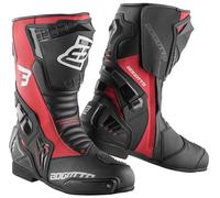 Bogotto Assen Stivali da moto, nero/rosso, Taglia 48