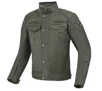 Bogotto Barton impermeabile Giacca cerata da moto, oliva, Taglia XS