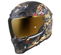 Bogotto Blade Armour Casco, nero/oro, Taglia XL