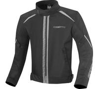 Bogotto Blaze-Air Giacca tessile moto, nero/grigio, Taglia L