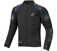 Bogotto Blizzard-X impermeabile Giacca tessile moto, nero-blu, taglia XS per maschi