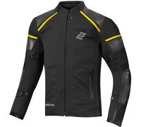 Bogotto Blizzard-X impermeabile Giacca tessile moto, nero-giallo, taglia M per maschi