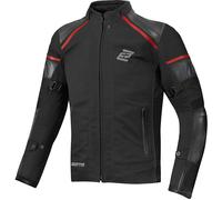 Bogotto Blizzard-X impermeabile Giacca tessile moto, nero-rosso, taglia M per maschi