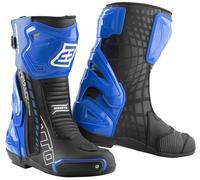 Bogotto Donington Stivali da motocicletta, nero/blu, Taglia 48