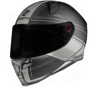 Bogotto FF110 Cinder Casco, nero opaco/titanio, Taglia XS