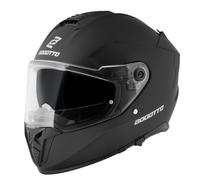 Bogotto FF122 SVK Solid Casco, nero opaco, Taglia 2XL