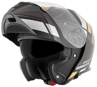 Bogotto FF403 Murata casco apribile, nero-oro, taglia M per maschi