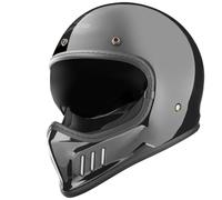 Bogotto FF980 Casco Caferacer Cross, nero, taglia XS per maschi