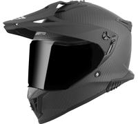 Bogotto FG-601 Carbon 6K Casco Enduro, nero opaco, Taglia XS
