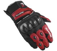 Bogotto Flint Guanti Moto, nero-rosso, taglia 3XL per donne