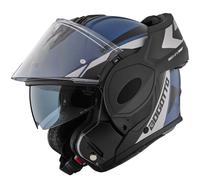 Bogotto FS-X600 Atyr Casco, Blu opaco/nero, Taglia L