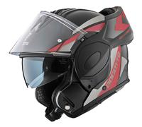 Bogotto FS-X600 Atyr Casco, nero-grigio-rosso, taglia M per maschi