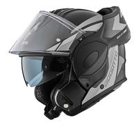 Bogotto FS-X600 Atyr Casco, nero-grigio, taglia M per maschi