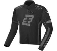 Bogotto GPX impermeabile Giacca tessile moto, nero/grigio, Taglia XS