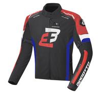 Bogotto GPX impermeabile Giacca tessile moto, nero/rosso/blu, Taglia S