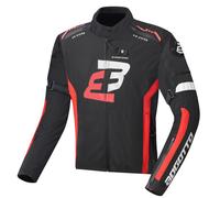 Bogotto GPX impermeabile Giacca tessile moto, nero/rosso, Taglia S