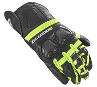 Bogotto Grand Champ Guanti da moto, nero-giallo, taglia XL per donne