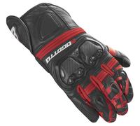 Bogotto Grand Champ Guanti da moto, nero-rosso, taglia M per donne