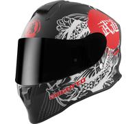 Bogotto H151 Shinee Casco, bianco-rosso, taglia L per maschi