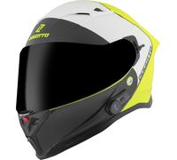 Bogotto H153 BT SPN Bluetooth Casco, nero-giallo, taglia XS per maschi