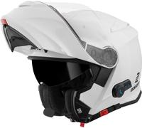 Bogotto H271 BT Bluetooth Casco, Bianco, Taglia XL