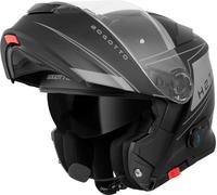 Bogotto H271 Taog Bluetooth Casco, nero-grigio, taglia 2XL per maschi
