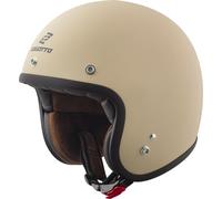 Bogotto H541 Solid Casco Jet, Marrone opaco, Taglia XL