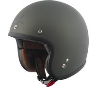 Bogotto H541 Solid Casco Jet, verde, taglia S per maschi