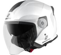 Bogotto H586 Casco Jet, bianco, taglia S per donne