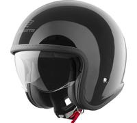 Bogotto H589 Solid Casco a reazione, nero, Taglia XL
