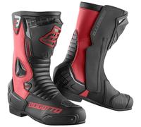 Bogotto Losail Stivali Moto, nero/rosso, Taglia 48