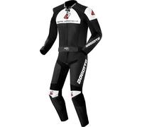 Bogotto Losail wo Piece Tuta in pelle da moto, nero-bianco, taglia 48 per maschi