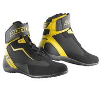 Bogotto Mix Disctrict Scarpe da moto, nero-giallo, taglia 36 per donne