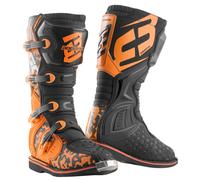 Bogotto MX-3 Camo Stivali motocross, nero-arancione, taglia 43 per donne