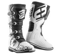 Bogotto MX-3 Camo Stivali motocross, nero-bianco, taglia 45 per donne
